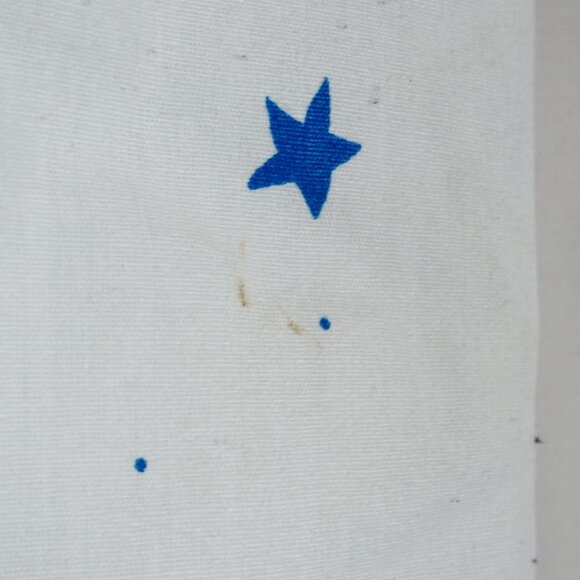 Disney Winnie The Pooh Piglet Baby Crib Blanket 32x42 Night Stars Vintage 90s - Picture 4 of 9